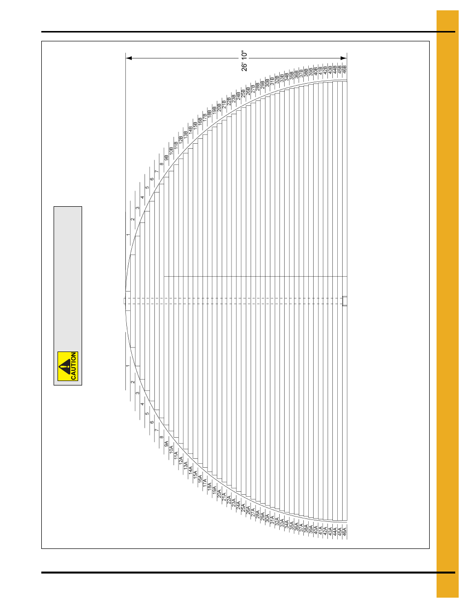 54' cor-lok/cut-lok plank order, Chapter 6 54' cor-lok/cut-lok plank order | Grain Systems Bin Flooring PNEG-1567 User Manual | Page 15 / 28