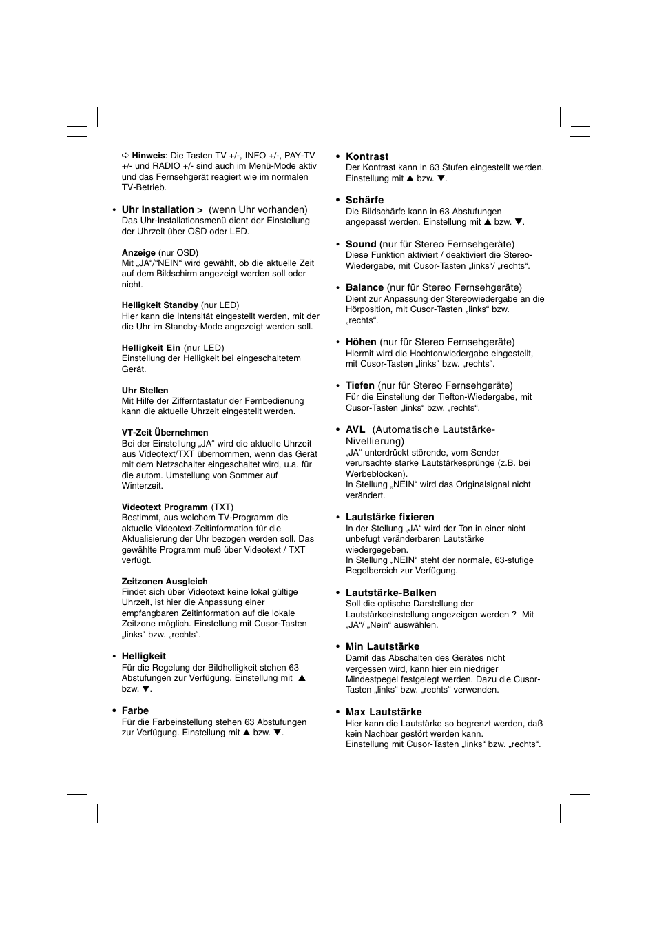 Philips 21HT3504 User Manual | Page 12 / 63