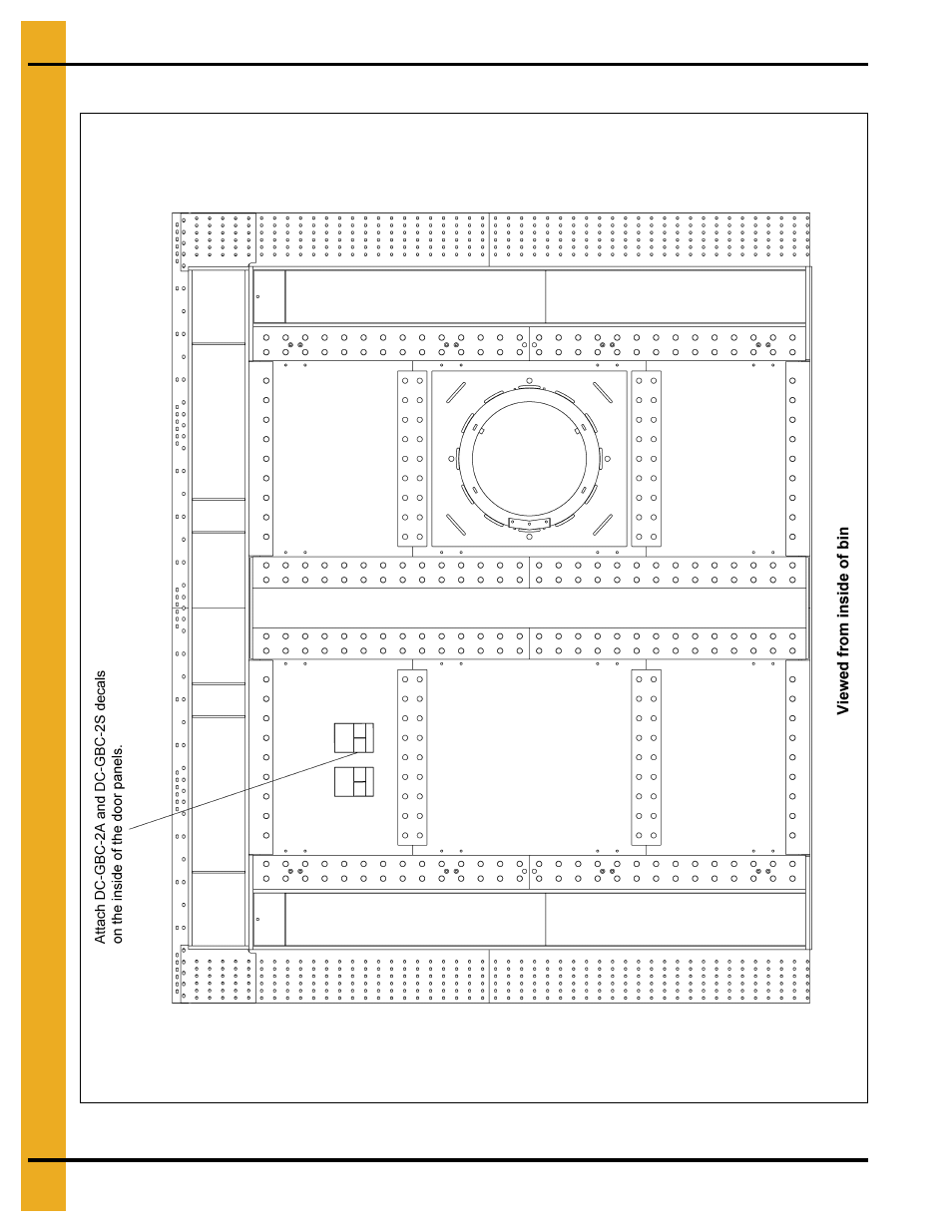 Reinforcement force detail | Grain Systems Bin Accessories PNEG-1655 User Manual | Page 28 / 36