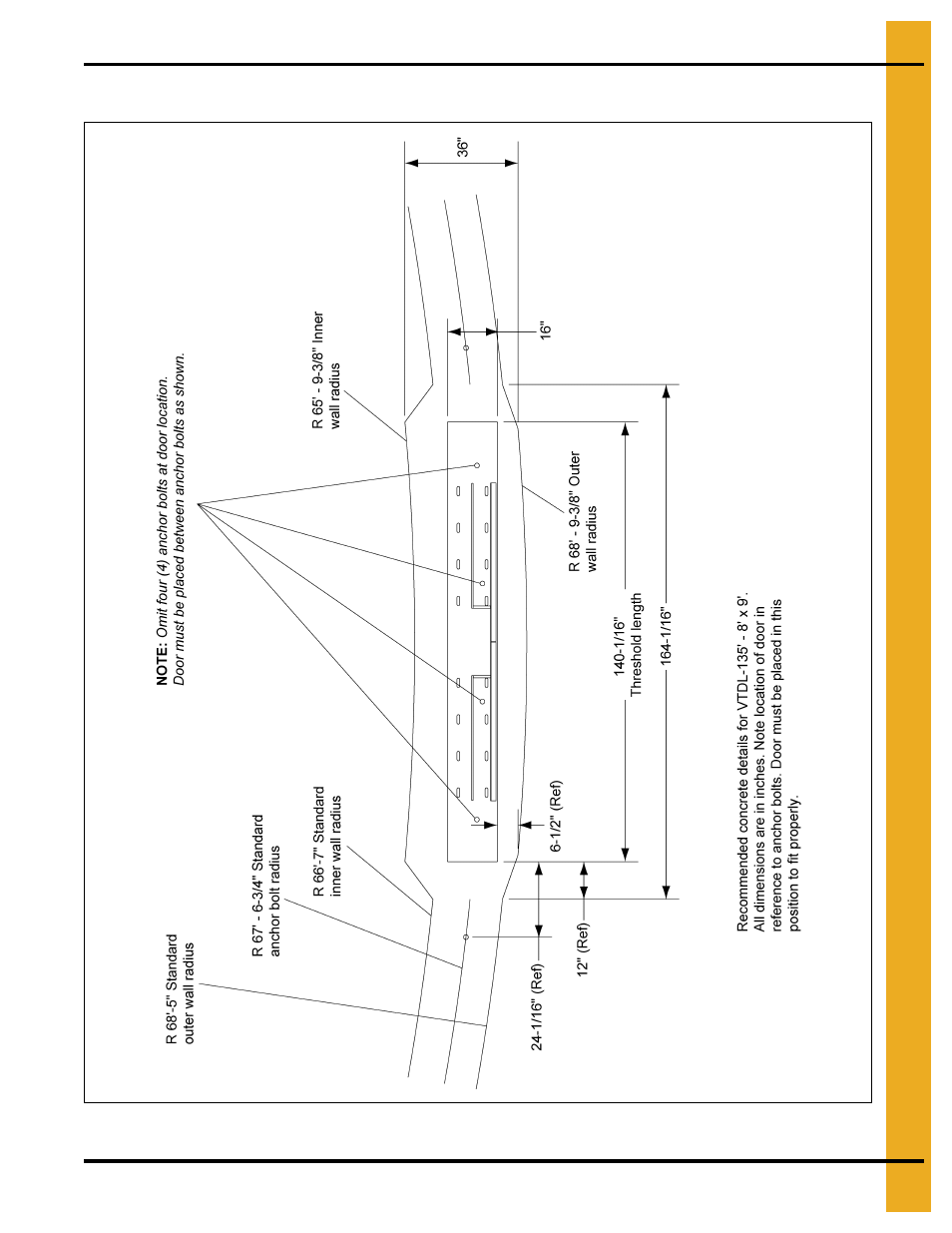 Concrete details | Grain Systems Bin Accessories PNEG-1655 User Manual | Page 33 / 36