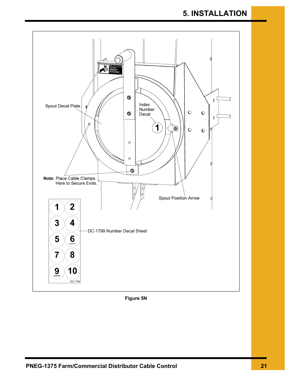 Installation | Grain Systems Bucket Elevtors, Conveyors, Series II Sweeps PNEG-1375 User Manual | Page 21 / 24