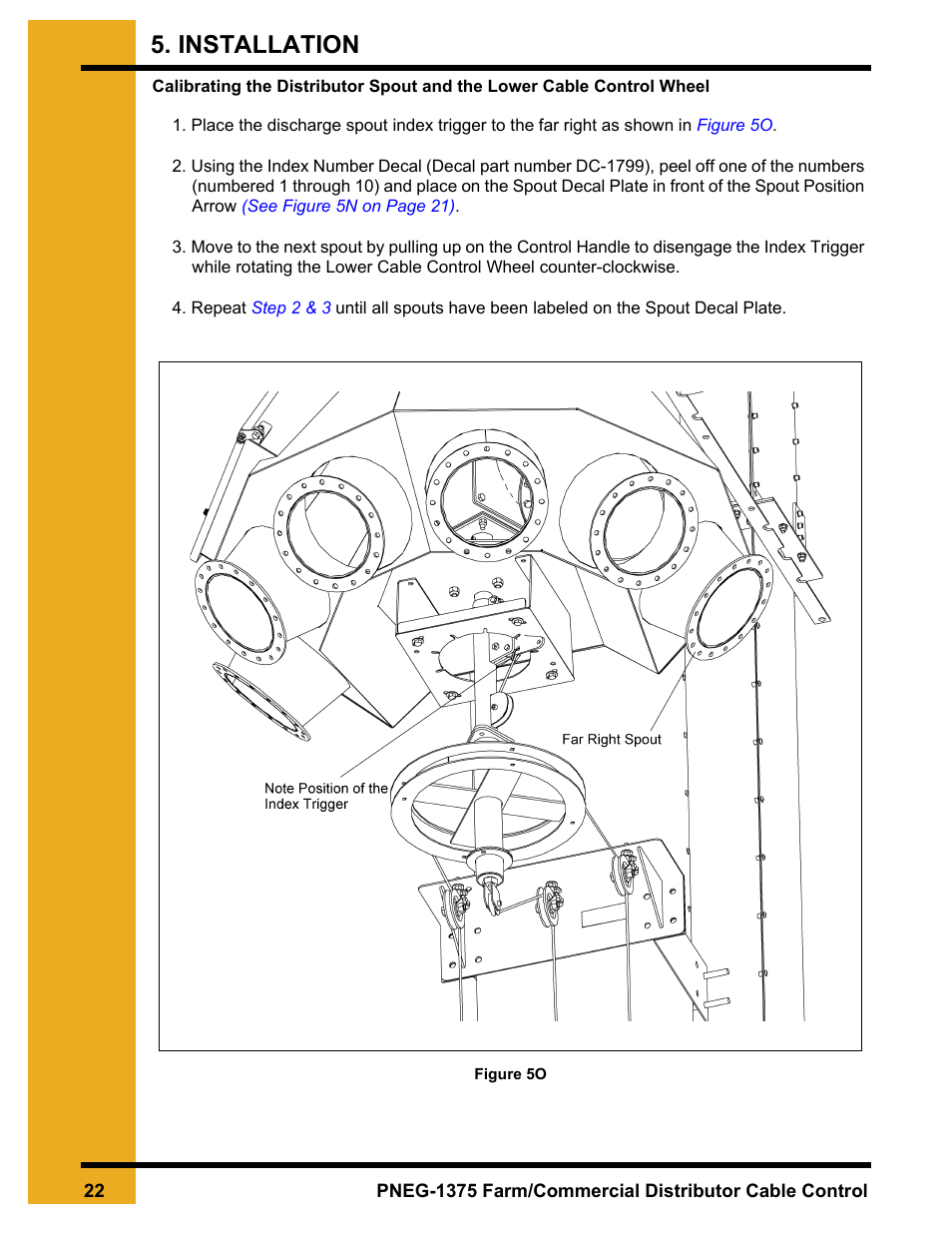 Installation | Grain Systems Bucket Elevtors, Conveyors, Series II Sweeps PNEG-1375 User Manual | Page 22 / 24