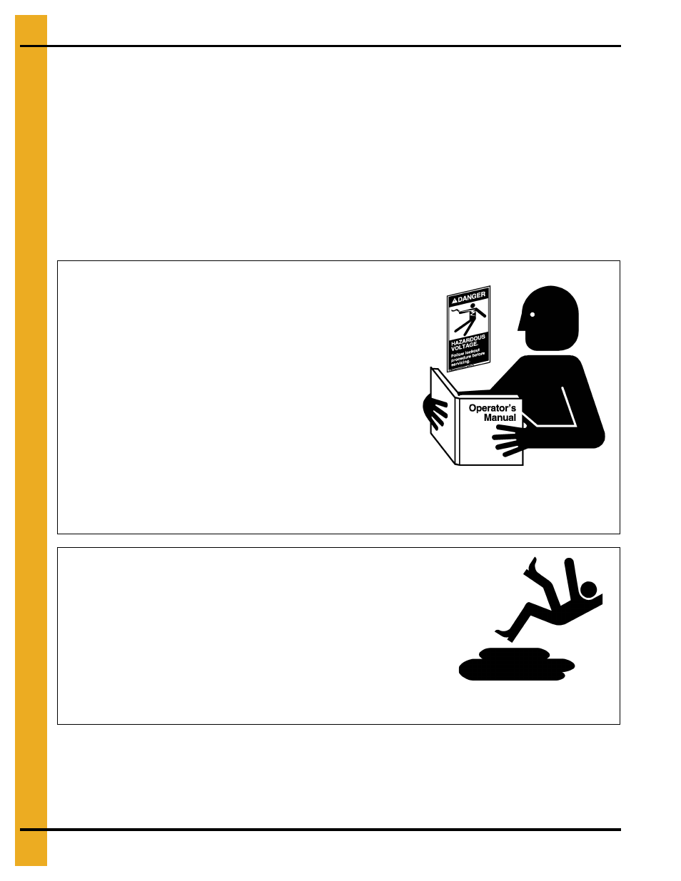 Safety instructions | Grain Systems Bucket Elevtors, Conveyors, Series II Sweeps PNEG-1807 User Manual | Page 6 / 80