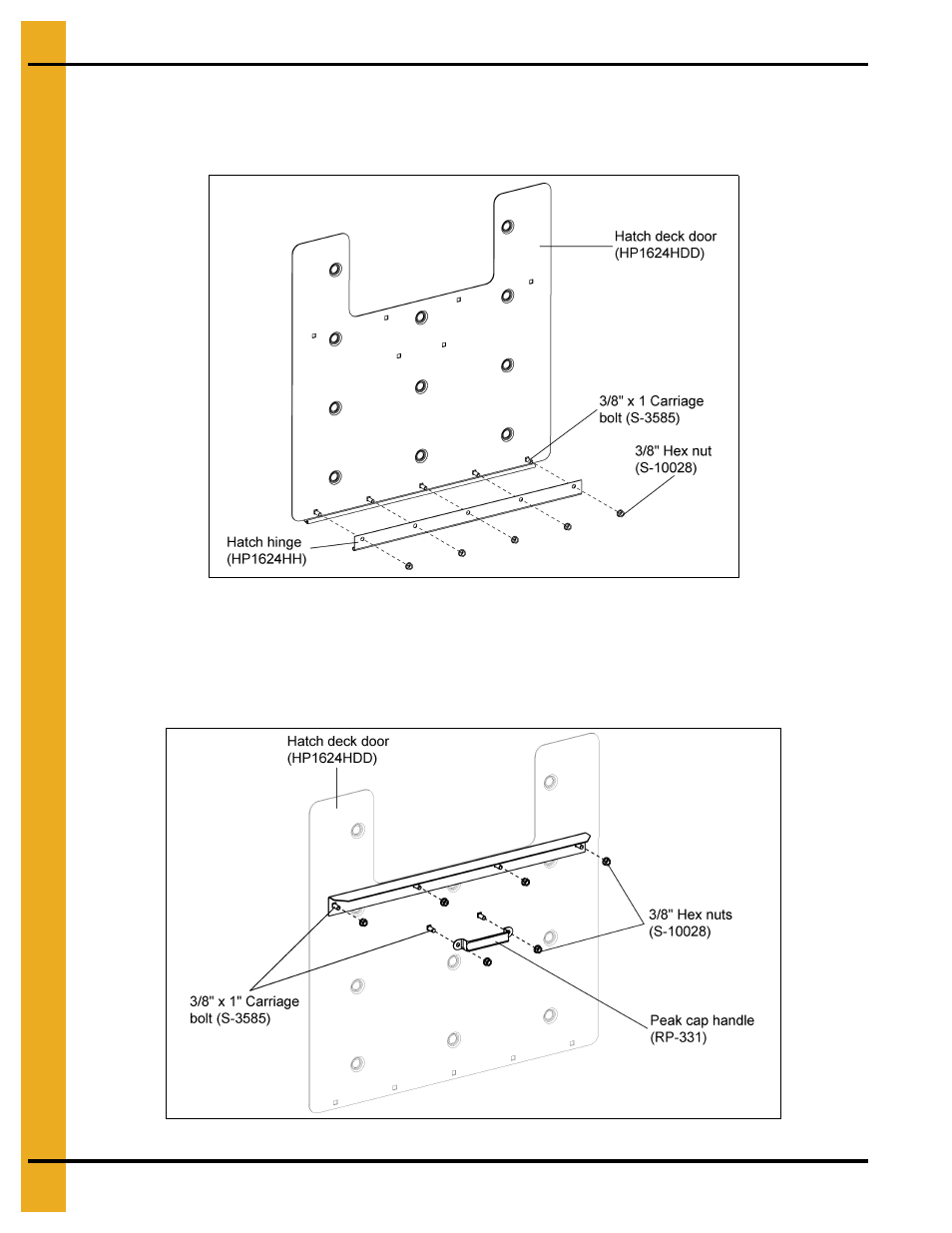 Install hatch, Chapter 9 install hatch, Chapter 9: install hatch | Grain Systems Bucket Elevtors, Conveyors, Series II Sweeps PNEG-1807 User Manual | Page 62 / 80