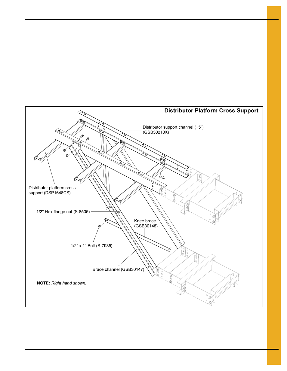 Assemble supports (16"-24") | Grain Systems Bucket Elevtors, Conveyors, Series II Sweeps PNEG-1807 User Manual | Page 69 / 80