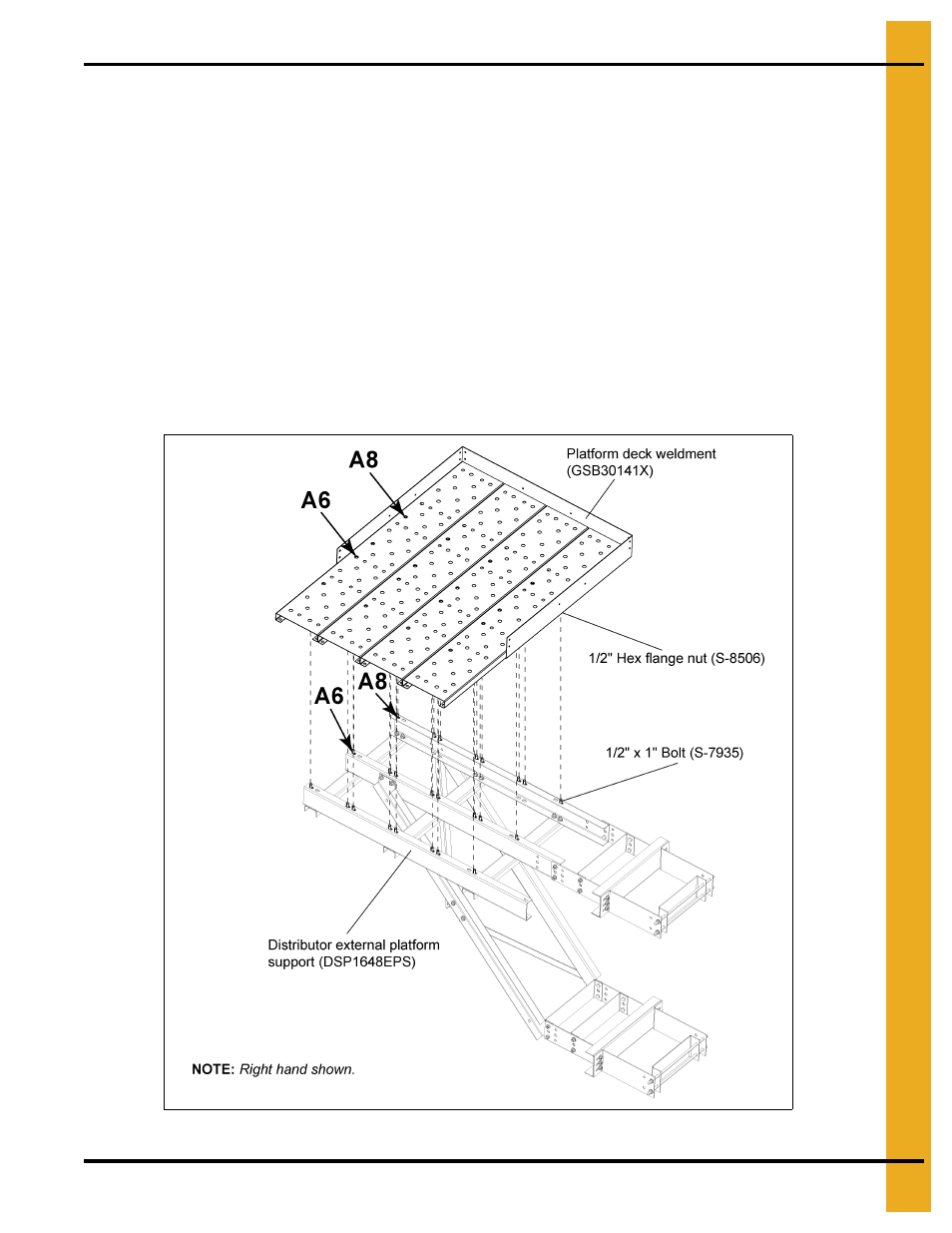 Assemble decking and “w” corner post | Grain Systems Bucket Elevtors, Conveyors, Series II Sweeps PNEG-1807 User Manual | Page 71 / 80