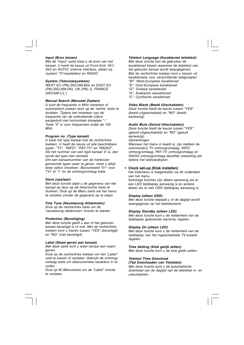 Philips 25HT5405 User Manual | Page 36 / 64