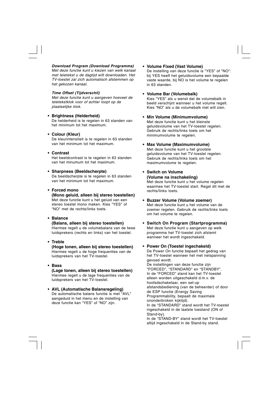 Philips 25HT5405 User Manual | Page 37 / 64