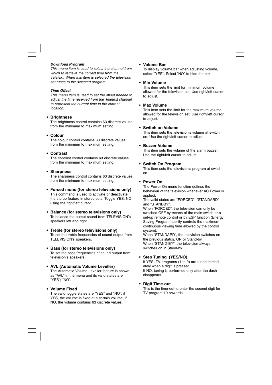 Philips 25HT5405 User Manual | Page 5 / 64