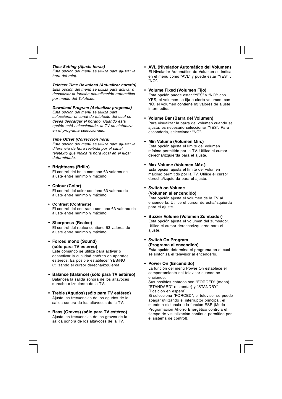 Philips 25HT5405 User Manual | Page 9 / 64