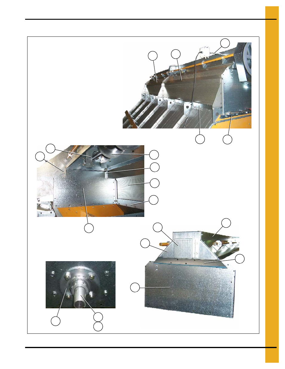 Top auger with wet bin assembly, Main structure assembly | Grain Systems PNEG-1402 User Manual | Page 23 / 70