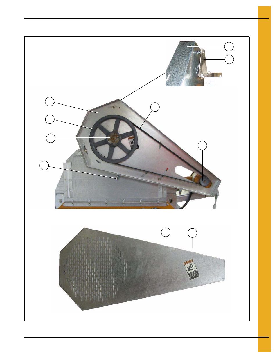 Top auger drive, Auger and meter roll drive trains | Grain Systems PNEG-1402 User Manual | Page 29 / 70