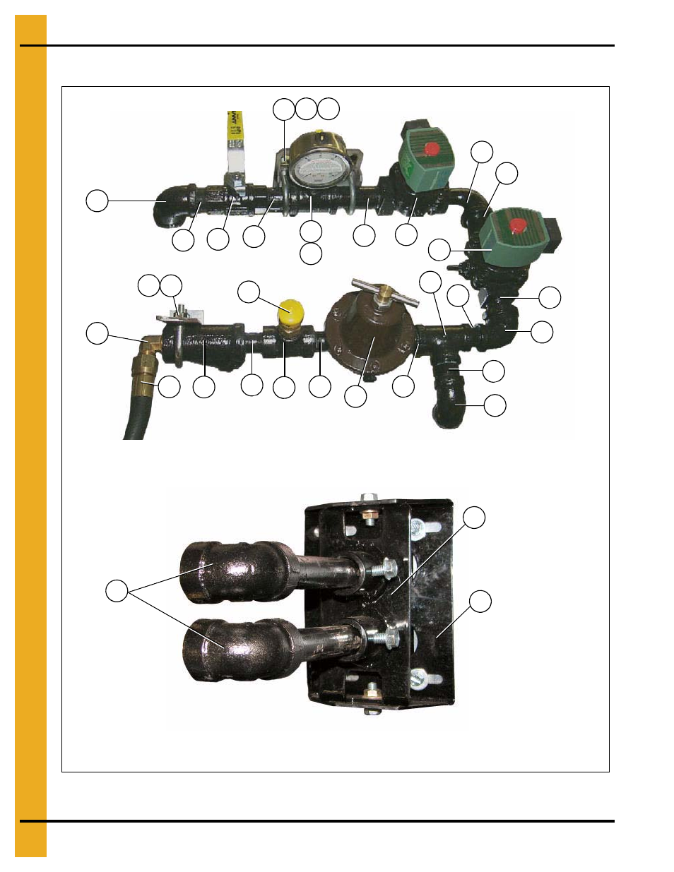 Lp pipe train assemblies, Fan/heaters | Grain Systems PNEG-1402 User Manual | Page 40 / 70