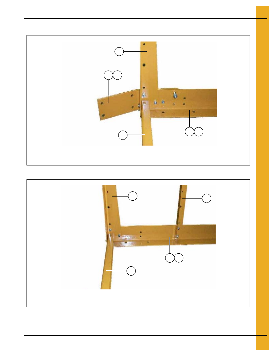 Frame assembly (continued), Main structure assembly | Grain Systems PNEG-1402 User Manual | Page 5 / 70