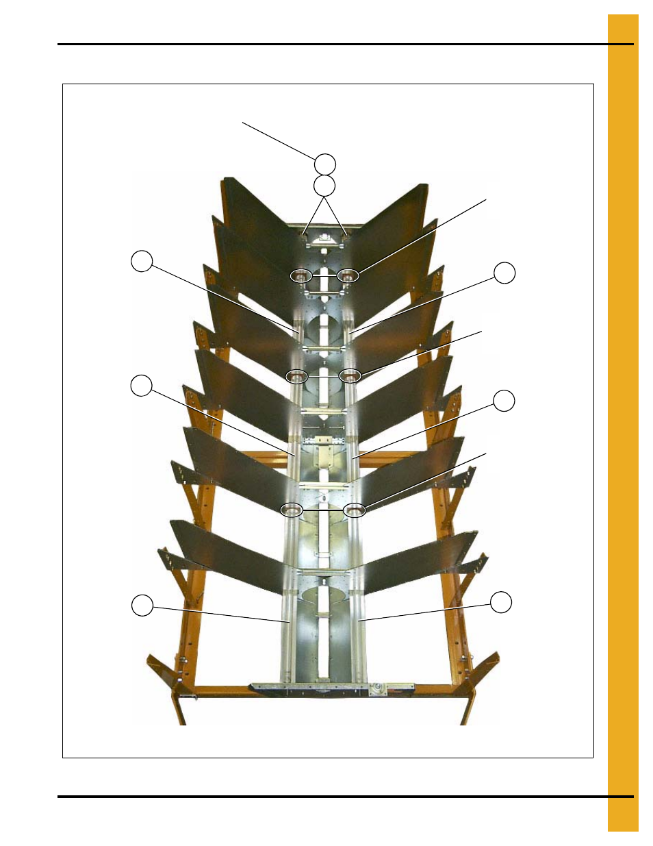 Metering rolls and their placement in the dryer, Main structure assembly | Grain Systems PNEG-1402 User Manual | Page 9 / 70