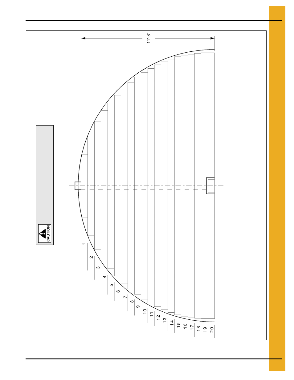 24' cut-lok/cor-lok plank order, Chapter 6 24' cut-lok/cor-lok plank order, E bin | First | Grain Systems Bin Flooring PNEG-216 User Manual | Page 13 / 34