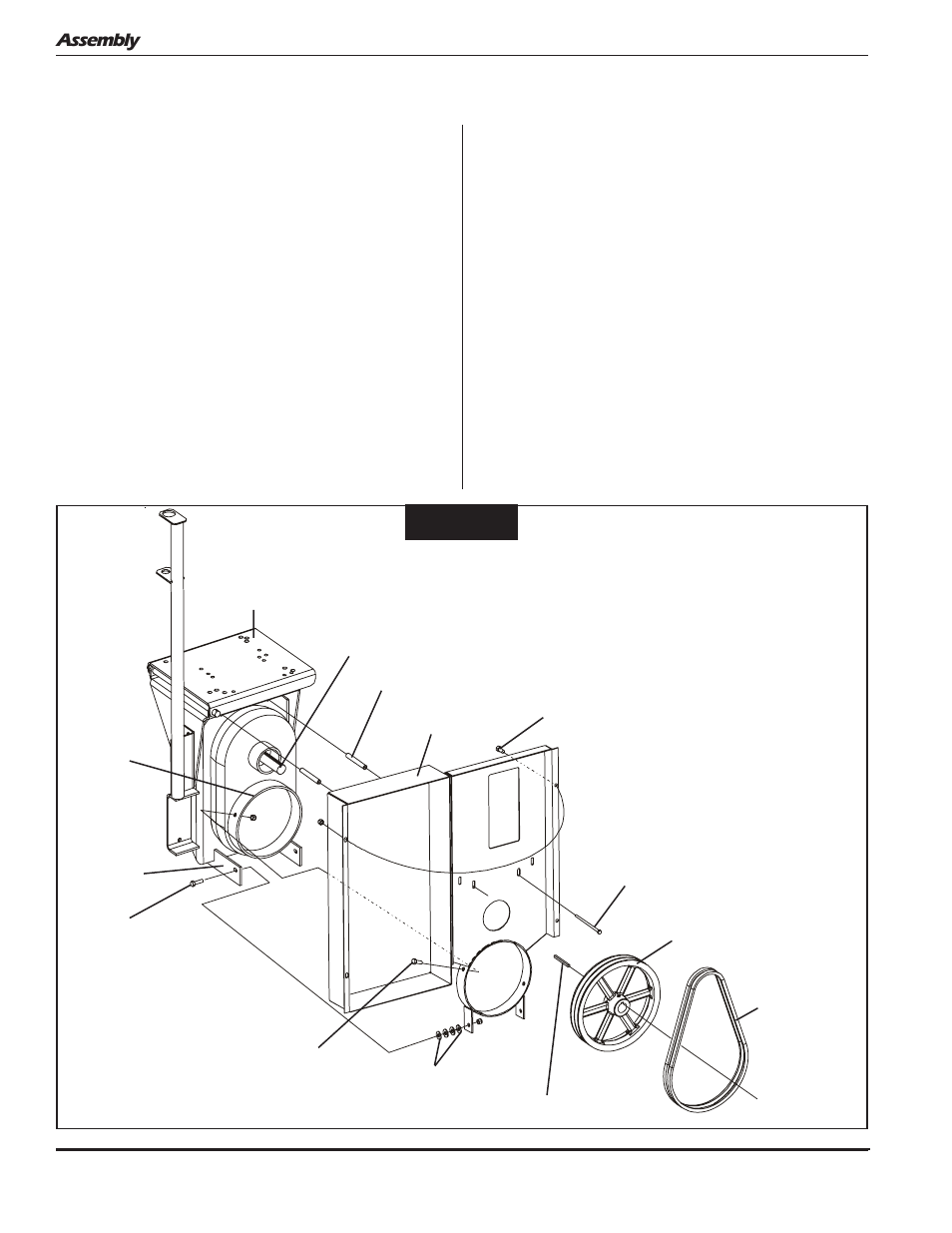 Chain reducer drive (cont.), Assembly | Grain Systems Unload Augers PNEG-1050 User Manual | Page 16 / 44