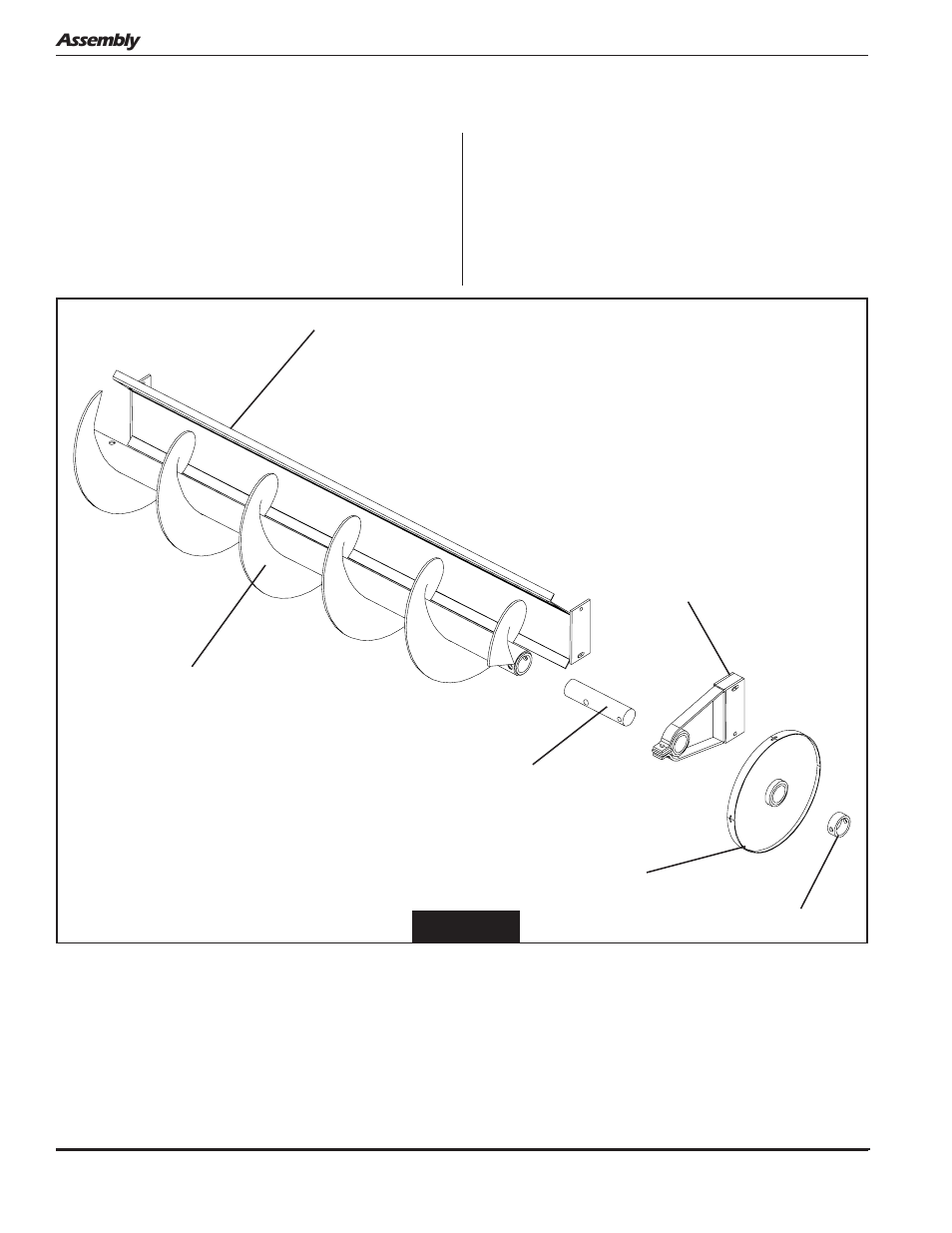 End wheel assembly | Grain Systems Unload Augers PNEG-1050 User Manual | Page 26 / 44