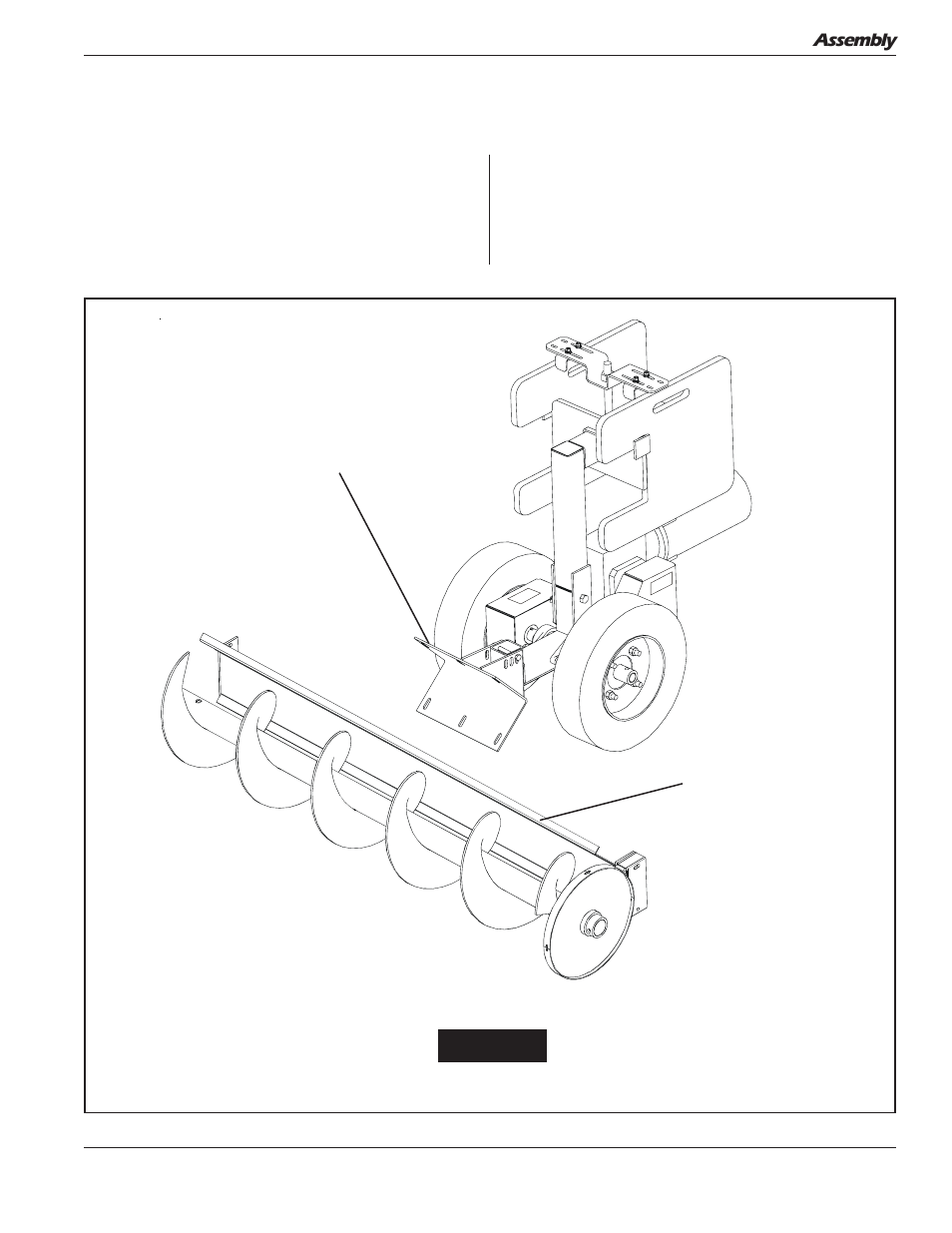 Sweep tractor to back shield assembly | Grain Systems Unload Augers PNEG-1050 User Manual | Page 27 / 44