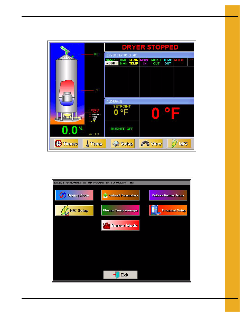 Moisture control setup | Grain Systems PNEG-1707 User Manual | Page 39 / 72