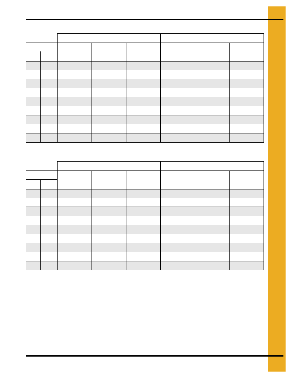 Drying time tables | Grain Systems PNEG-1707 User Manual | Page 45 / 72