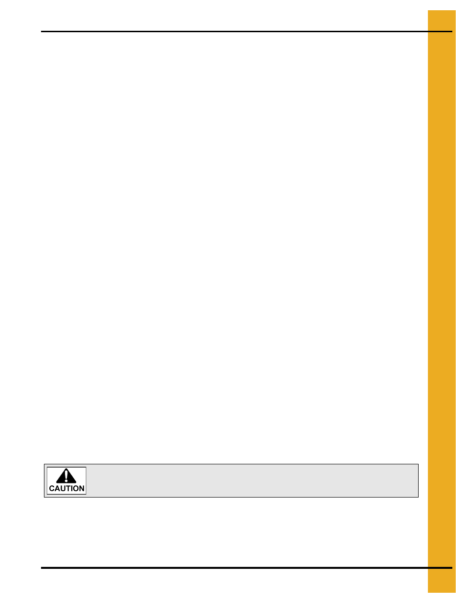 Operating precautions, Use caution in the operation of this equipment | Grain Systems PNEG-1707 User Manual | Page 7 / 72