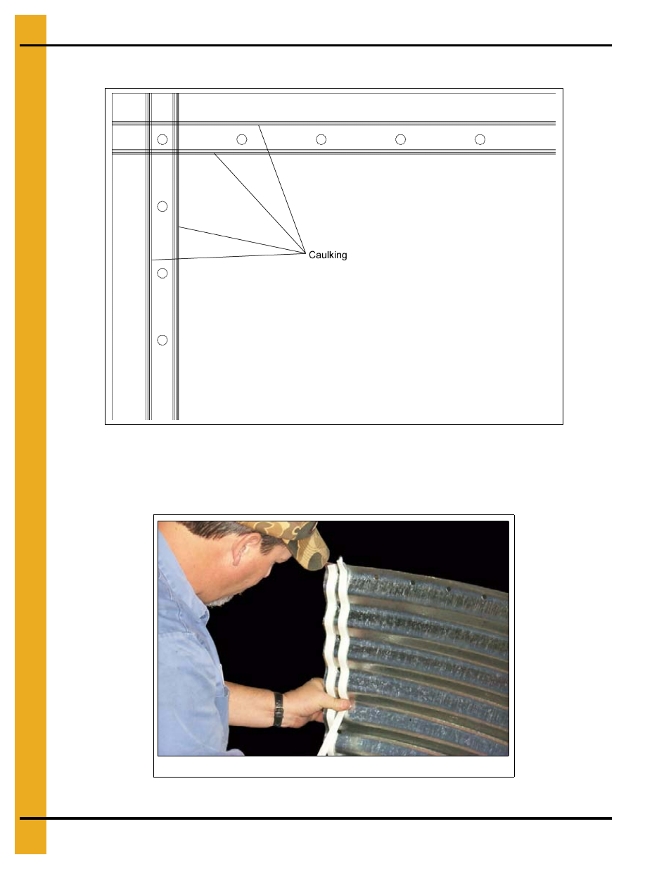 Caulking detail | Grain Systems Tanks PNEG-1912 User Manual | Page 24 / 98