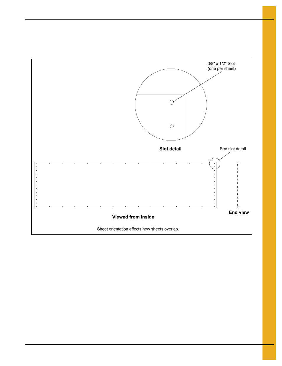 Sidewall sheet orientation, Sidewall assembly | Grain Systems Tanks PNEG-1912 User Manual | Page 25 / 98