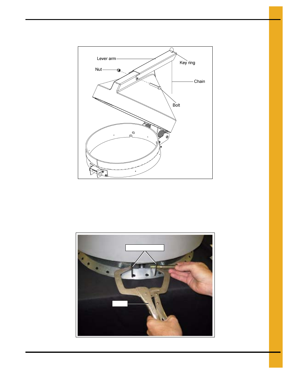 Roof cap and ground control | Grain Systems Tanks PNEG-1912 User Manual | Page 49 / 98