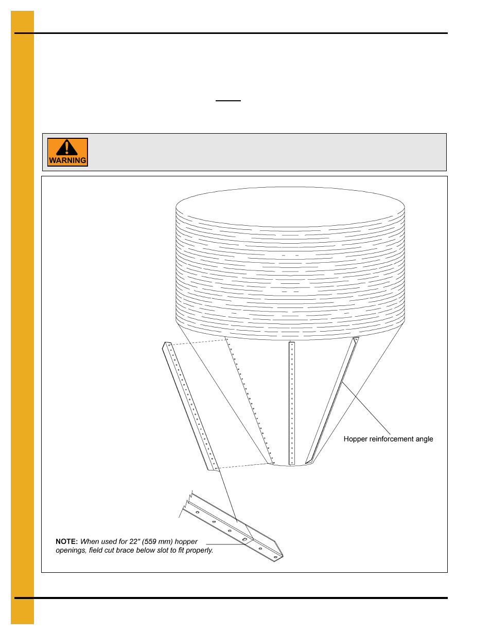 Hopper assembly, Chapter 11 hopper assembly, Hopper sheets | Grain Systems Tanks PNEG-1912 User Manual | Page 54 / 98