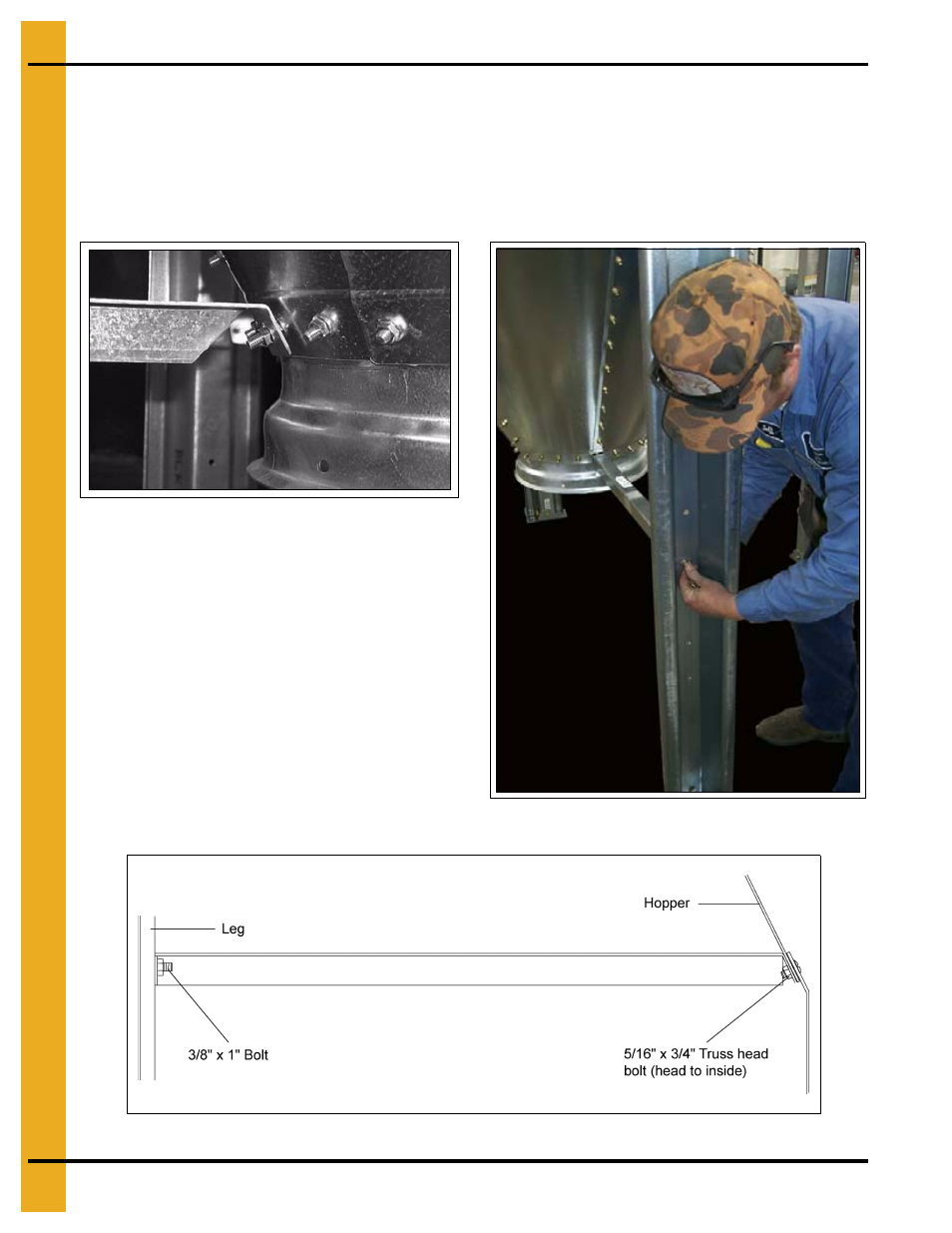 Legs and leg bracing | Grain Systems Tanks PNEG-1912 User Manual | Page 64 / 98