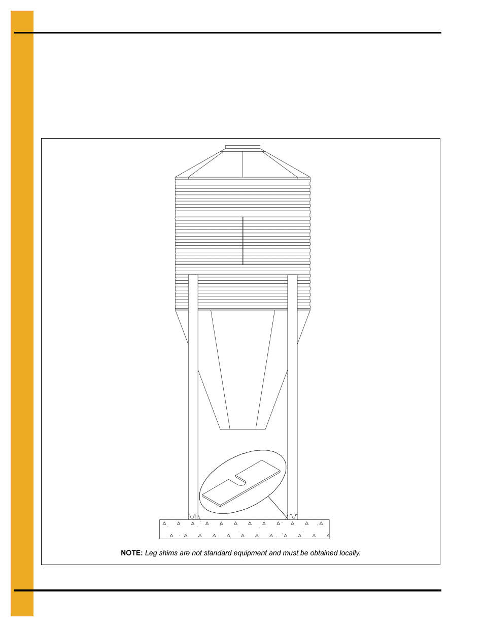 Anchoring tank | Grain Systems Tanks PNEG-1912 User Manual | Page 70 / 98