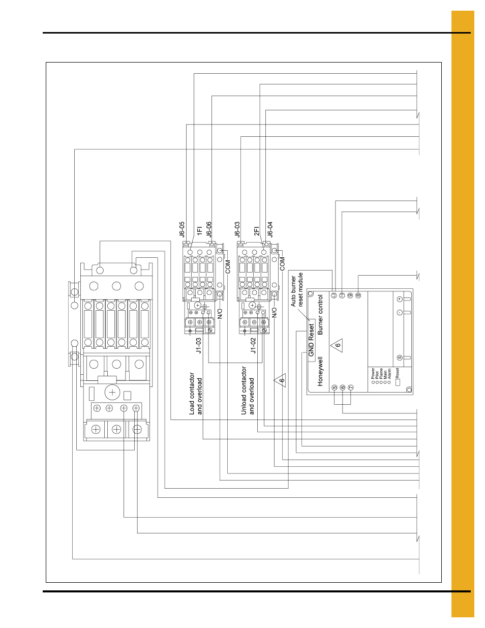 T and f upper control box with honeywell 440v | Grain Systems PNEG-1458 User Manual | Page 61 / 82