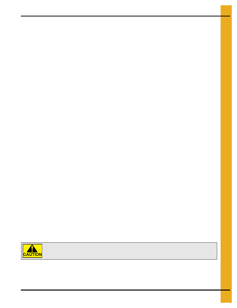 Operating precautions, Use caution in the operation of this equipment | Grain Systems PNEG-1458 User Manual | Page 7 / 82