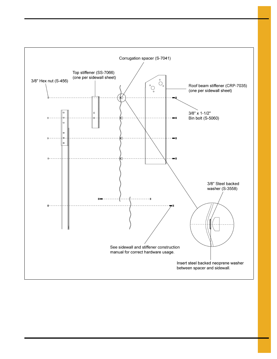 30'-54' roof instructions, Chapter 3 30'-54' roof instructions, 30' diameter high snow roof rafter instructions | Grain Systems Bin Accessories PNEG-1801 User Manual | Page 11 / 62
