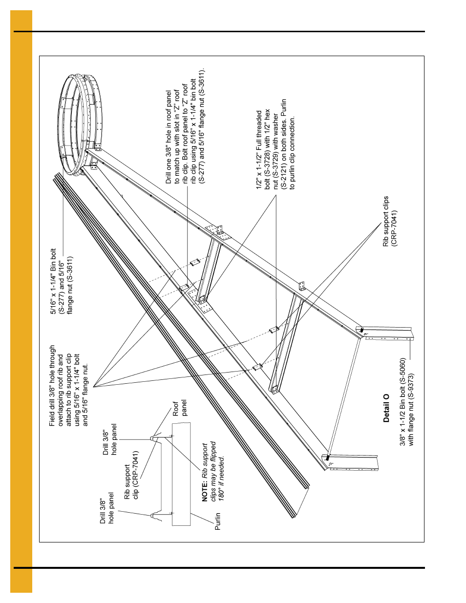 And 34, 36' diameter high snow roof rafter (continued) | Grain Systems Bin Accessories PNEG-1801 User Manual | Page 34 / 62