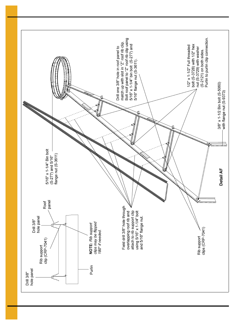 And 60, For s, 54' diameter high snow roof rafter (continued) | Grain Systems Bin Accessories PNEG-1801 User Manual | Page 60 / 62