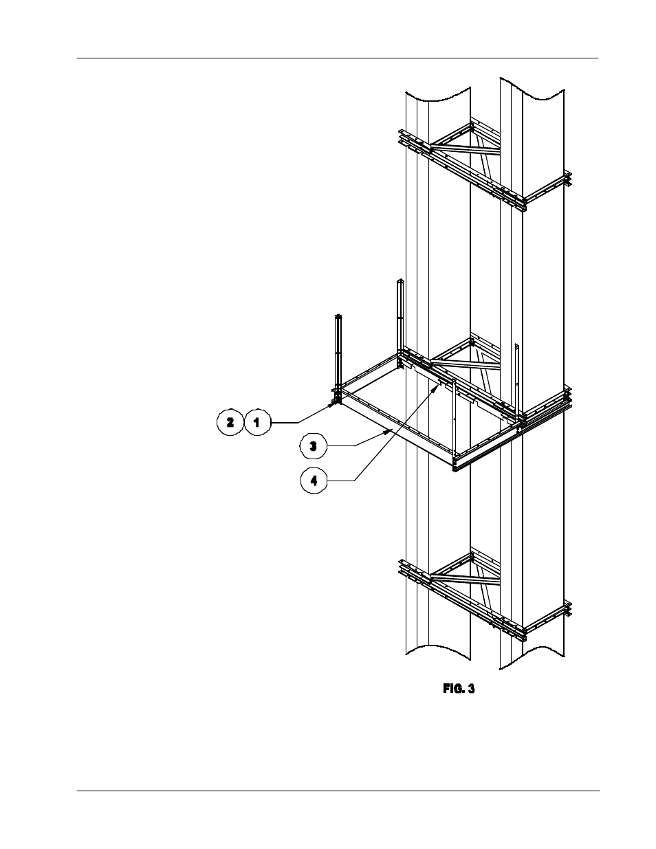 Front and rear mounting channels | Grain Systems Bucket Elevtors, Conveyors, Series II Sweeps PNEG-679 User Manual | Page 15 / 27