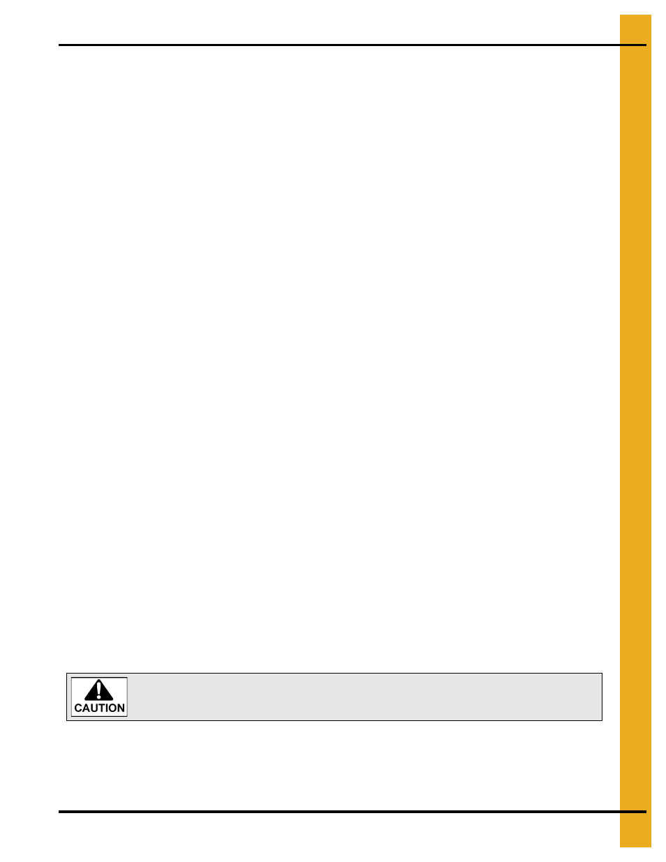 Operating precautions, Use caution in the operation of this equipment | Grain Systems PNEG-1743 User Manual | Page 7 / 50