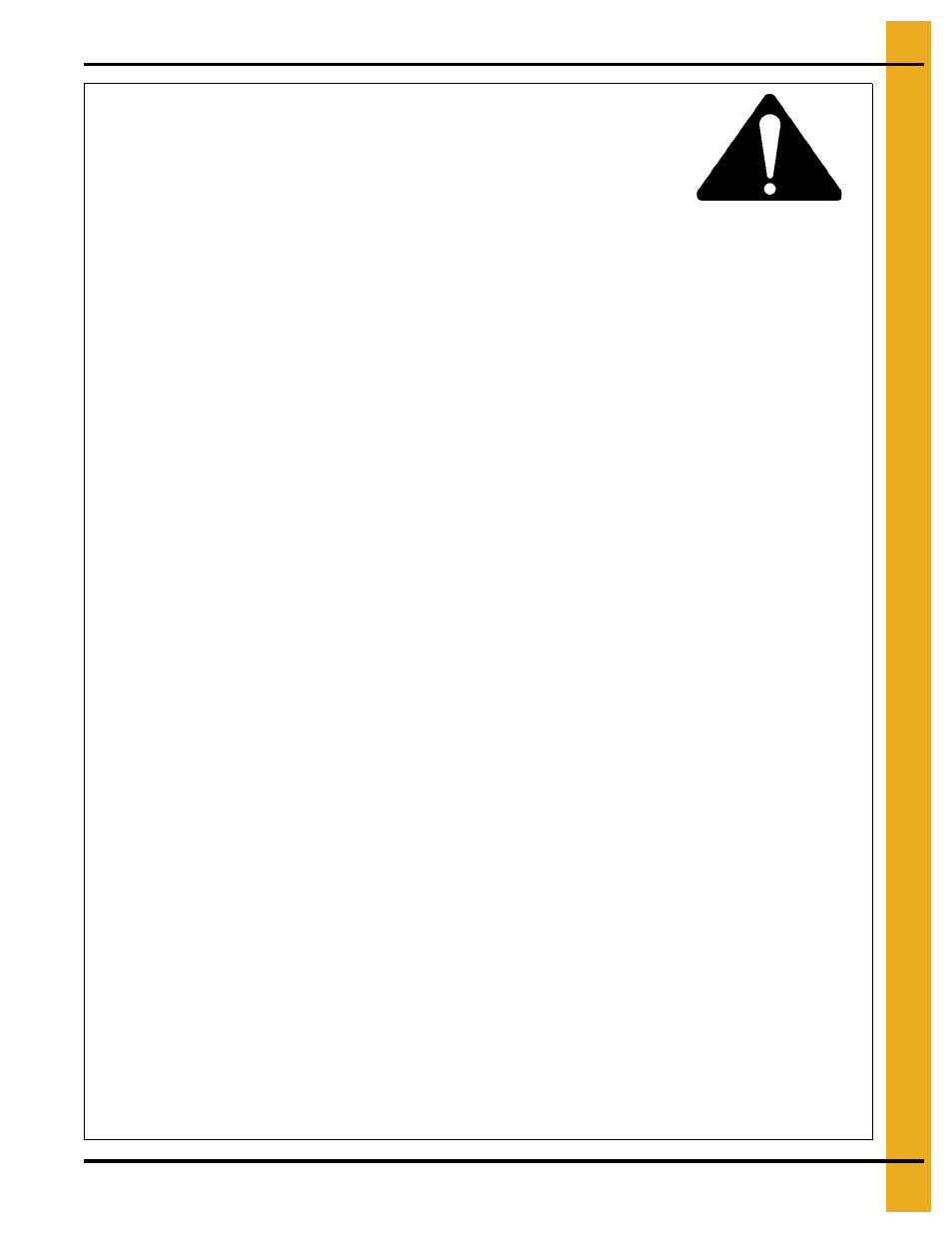 Operate unload equipment properly | Grain Systems Bucket Elevtors, Conveyors, Series II Sweeps PNEG-751-G2 User Manual | Page 11 / 104