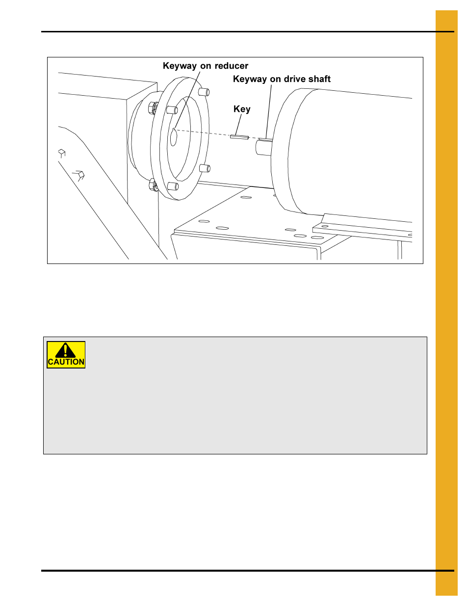 Install tractor drive motor | Grain Systems Bucket Elevtors, Conveyors, Series II Sweeps PNEG-751-G2 User Manual | Page 31 / 104