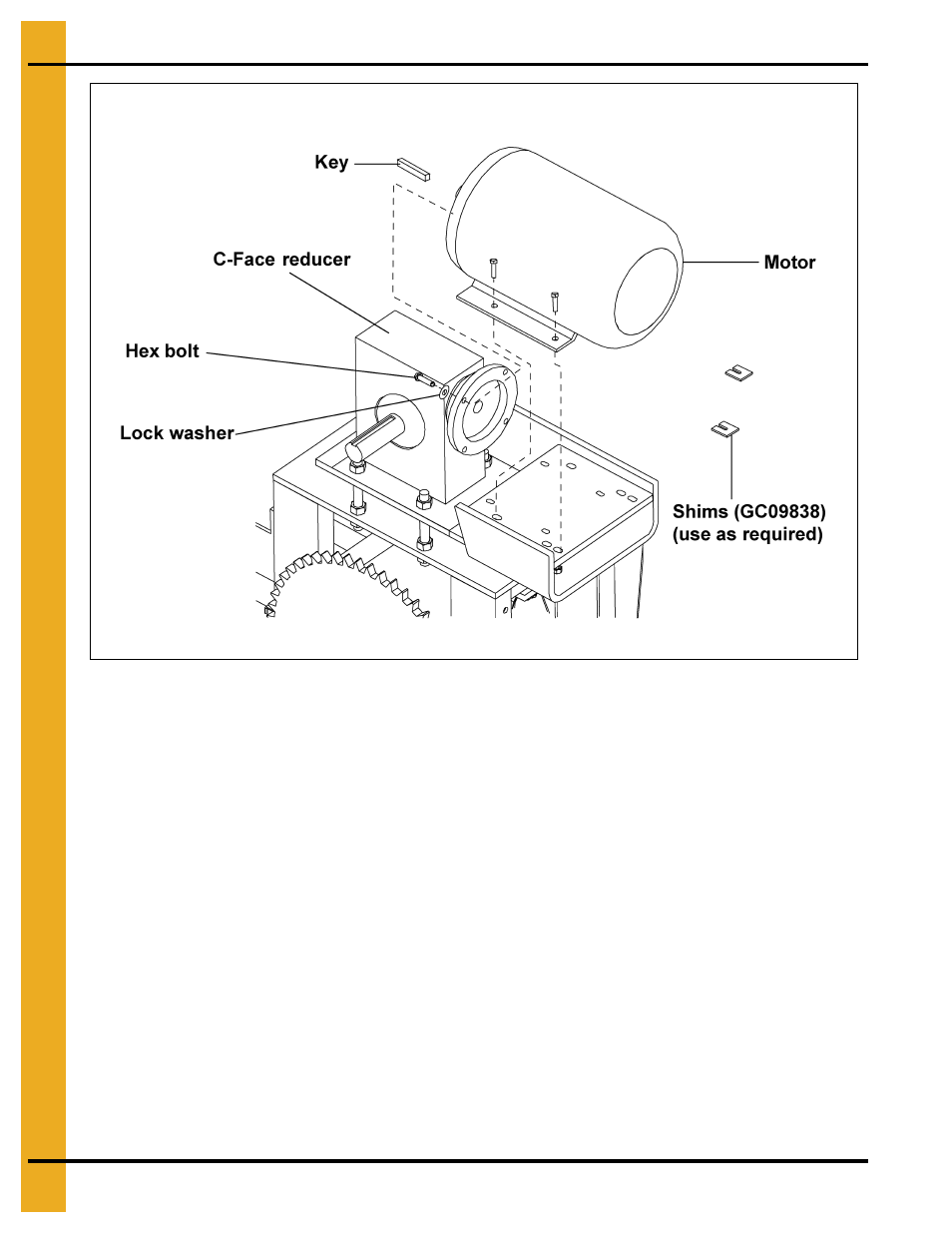 Guard assembly, See figure 5o on, See the | For bo | Grain Systems Bucket Elevtors, Conveyors, Series II Sweeps PNEG-751-G2 User Manual | Page 32 / 104