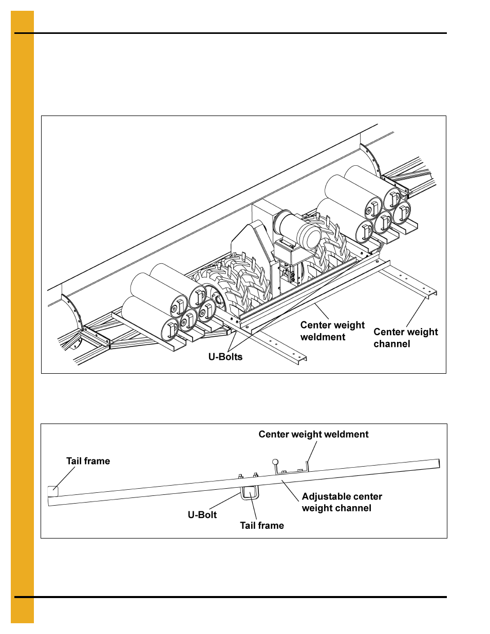 Channel extension kit | Grain Systems Bucket Elevtors, Conveyors, Series II Sweeps PNEG-751-G2 User Manual | Page 36 / 104