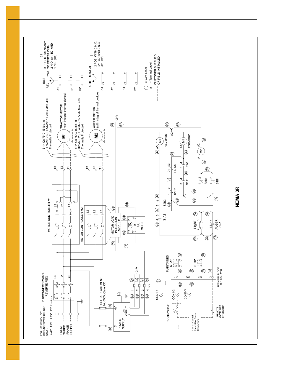 Grain sweep schematic post-june 2010 (s2pfa) | Grain Systems Bucket Elevtors, Conveyors, Series II Sweeps PNEG-751-G2 User Manual | Page 70 / 104