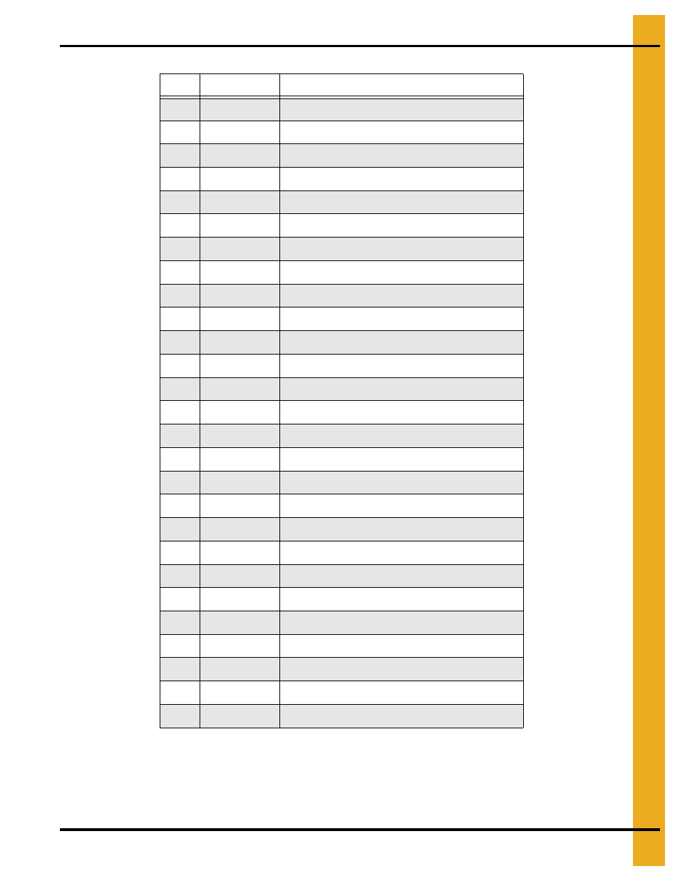 Parts list | Grain Systems Bucket Elevtors, Conveyors, Series II Sweeps PNEG-751-G2 User Manual | Page 83 / 104