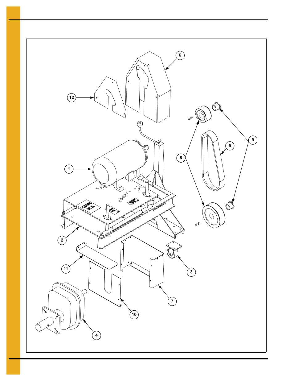 Auger drive components | Grain Systems Bucket Elevtors, Conveyors, Series II Sweeps PNEG-751-G2 User Manual | Page 86 / 104