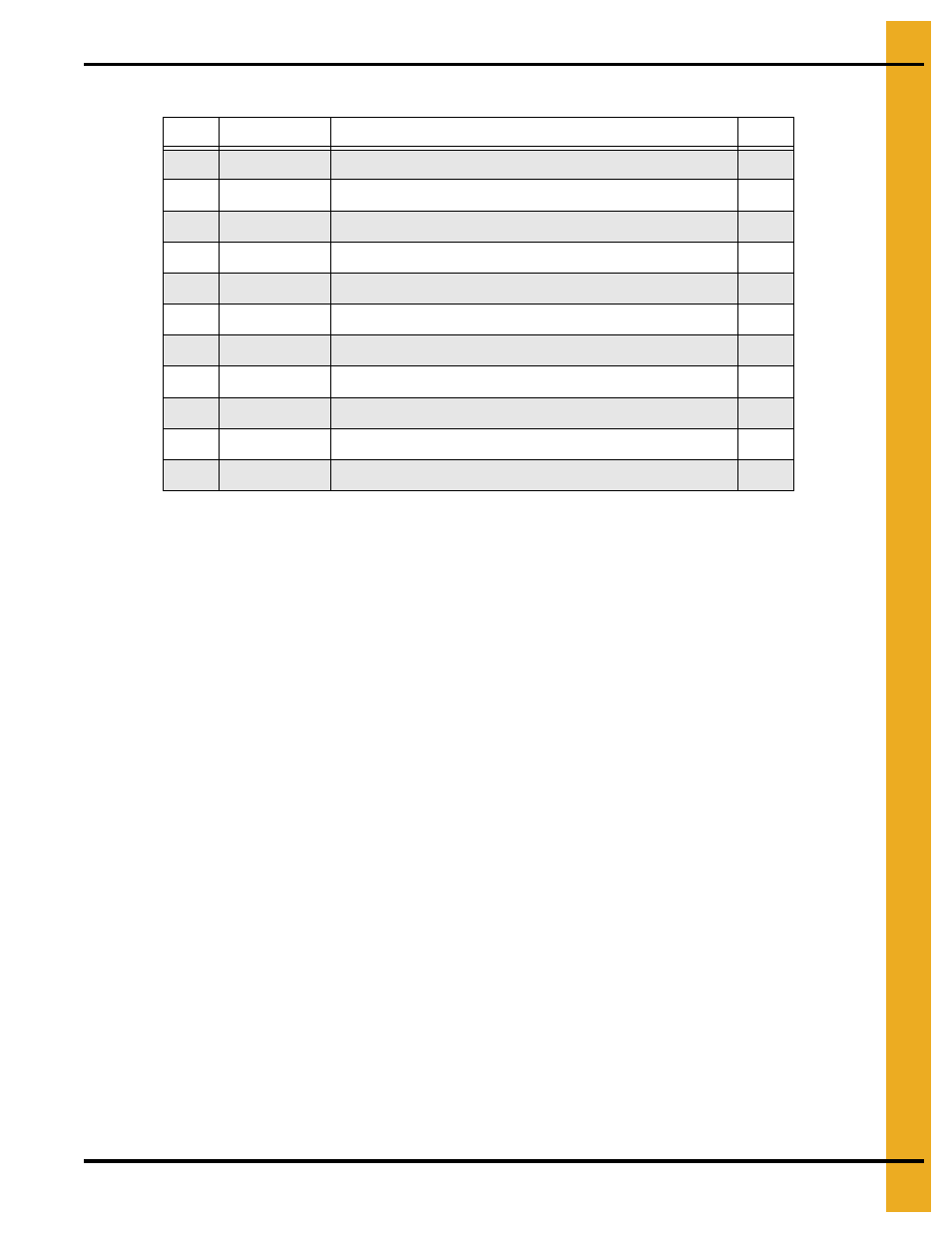 Parts list | Grain Systems Bucket Elevtors, Conveyors, Series II Sweeps PNEG-751-G2 User Manual | Page 97 / 104