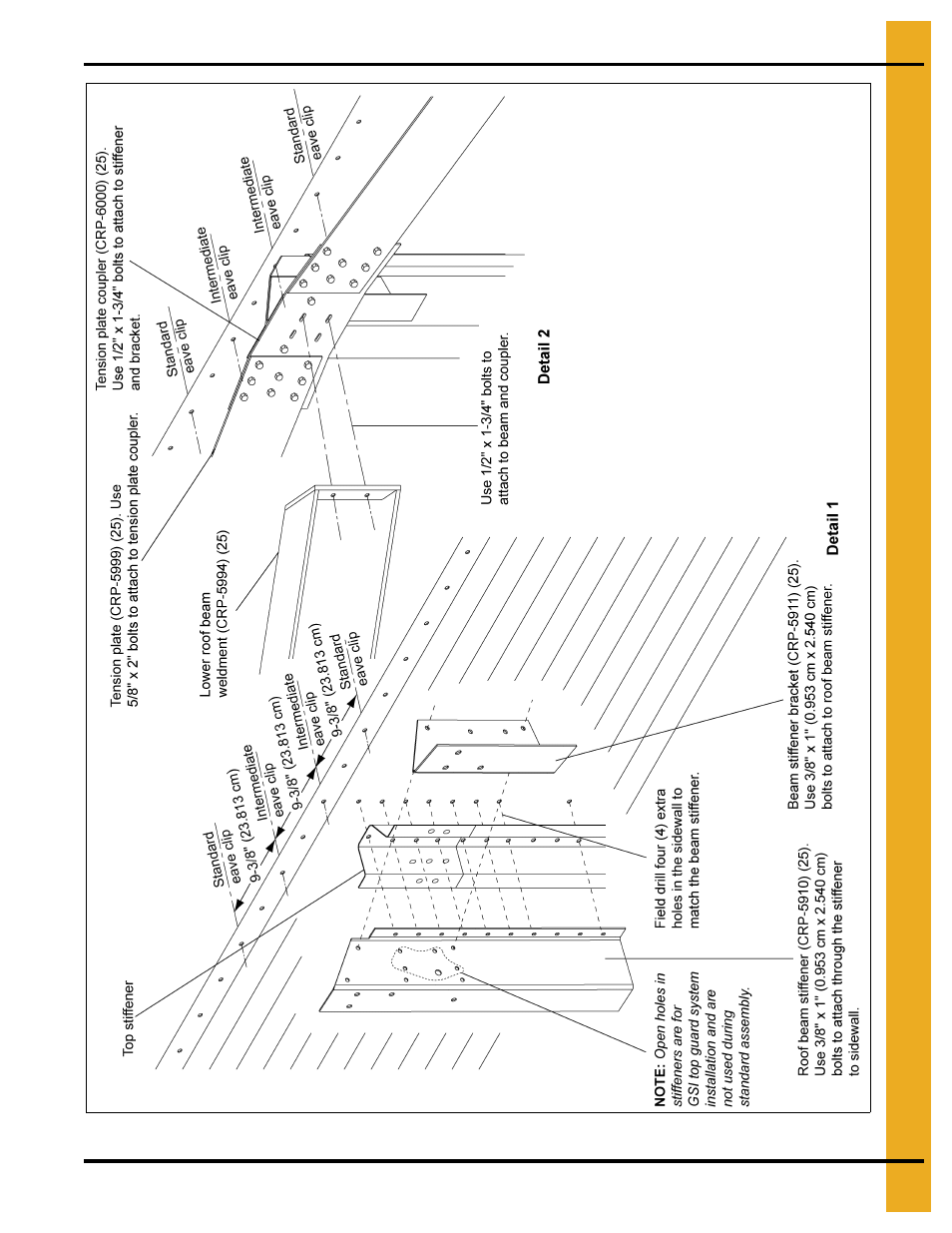 75' roof assembly instructions | Grain Systems Special Roofs PNEG-RE75-H User Manual | Page 13 / 26