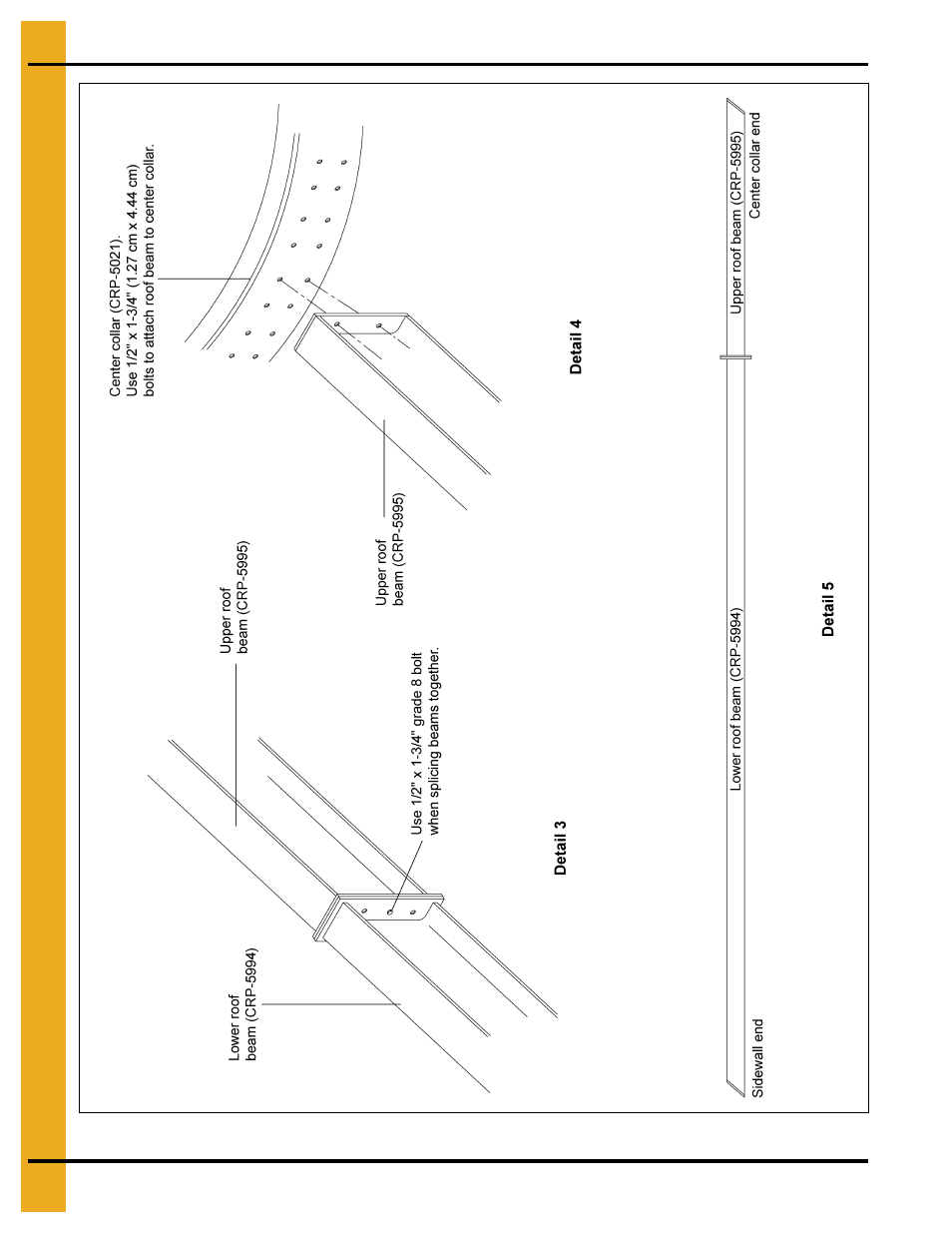 75' roof assembly instructions | Grain Systems Special Roofs PNEG-RE75-H User Manual | Page 14 / 26