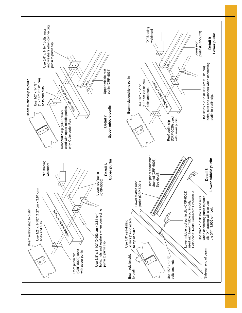 75' roof assembly instructions | Grain Systems Special Roofs PNEG-RE75-H User Manual | Page 15 / 26